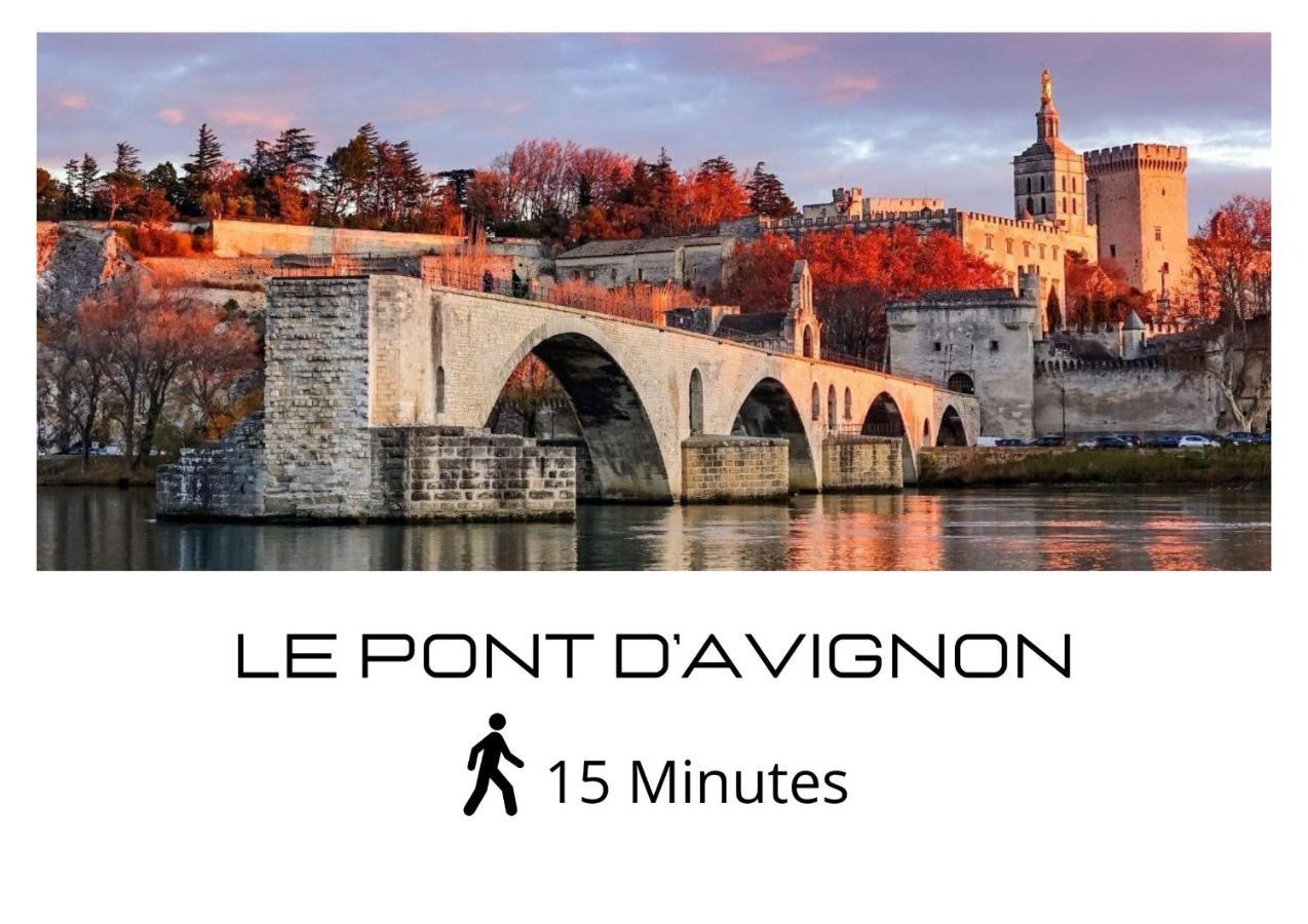 Charmant Studio Tres Bien Situe Aux Remparts アヴィニョン エクステリア 写真